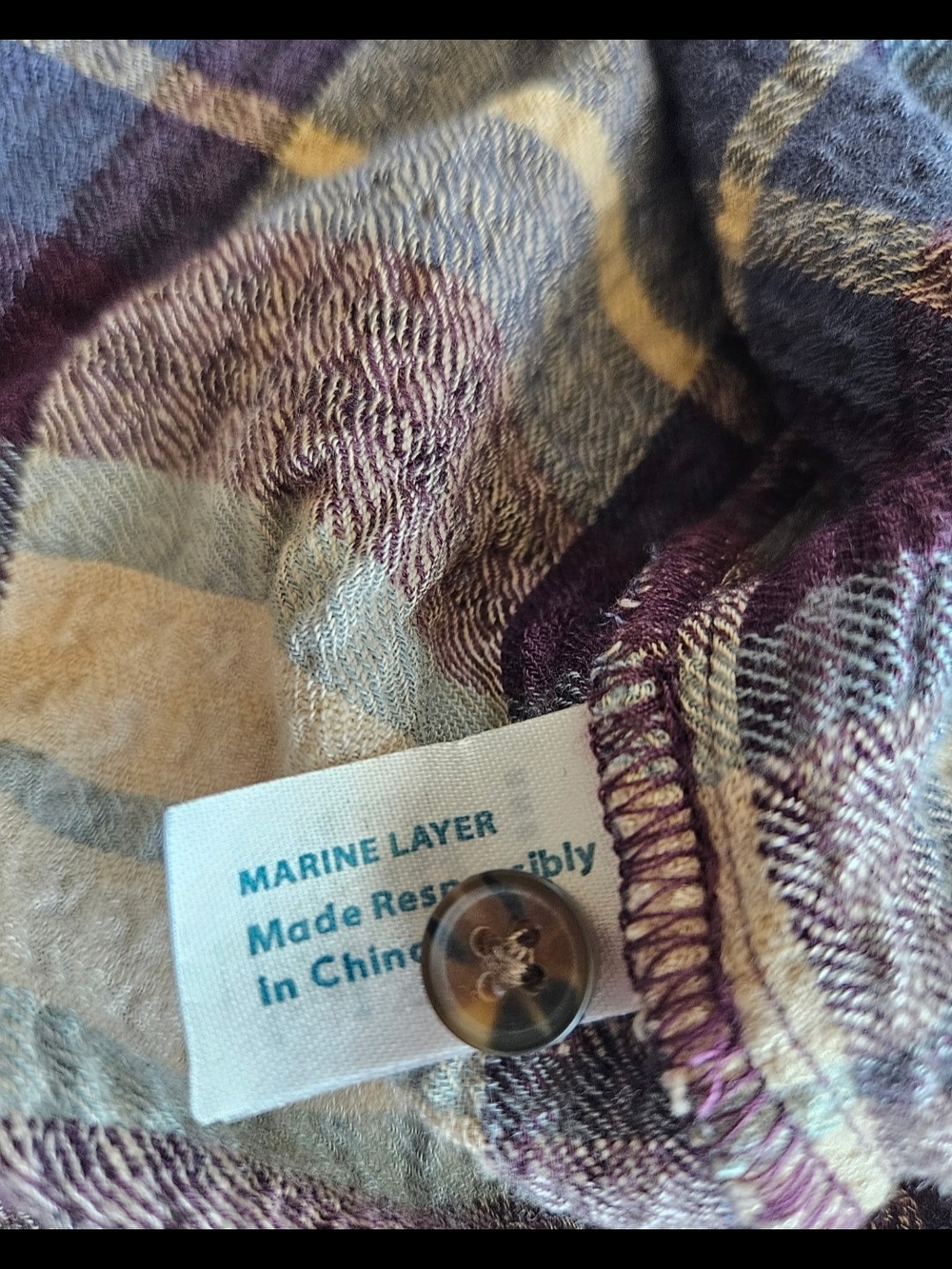 Marine Layer Elena Smocked Top - Picture 7 of 7